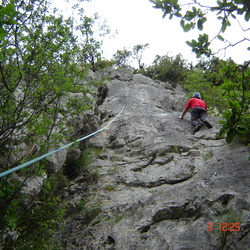 Escalada en Egino